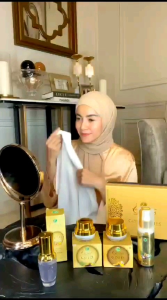 Batrisyia Herbal Paket Gold Series: Krim Perawatan Kulit Nano Emas 24karat Whitening