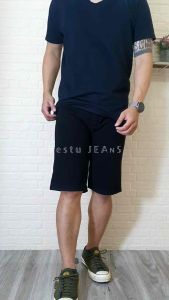 PROMO Celana Jeans Pendek Warna NAVY BLUE / Celana Pendek Surving / Jeans Pendek Pria / Celana Jeans Pria KUALITAS TERBAIK