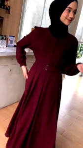 Gamis Wanita Terbaru 2024 Kekinian untuk Lebaran dan Kondangan 2023 Dress Remaja Bisa