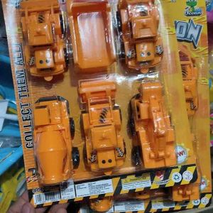 Mainan Anak Mobil Mobilan Konstruksi Set OCT6347 Isi 6Pcs Mainan Konstruksi 6 Pcs