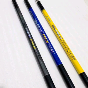 Joran pancing tegek gabus dan toman utecate puyu pole / joran tegek pole utc /  joran tegek tajur / joran tegek action hard