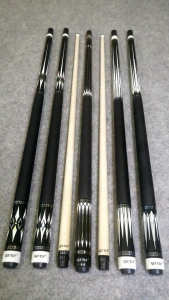 CUE ELF BLACK SERIES HOLOGRAM | Stik Play Billiard 13 mm | Cue Billiard