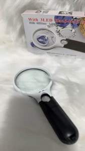 แว่นขยายWith3LED Hand-held no.6903A