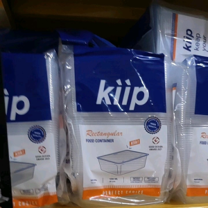 Thinwall KIIP Food Container / Kotak Makan Persegi panjang Semua ukuran