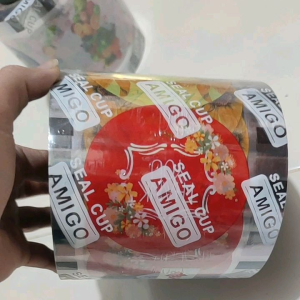 Plastik Lid Seal Cup Thank You isi 1200 Cup