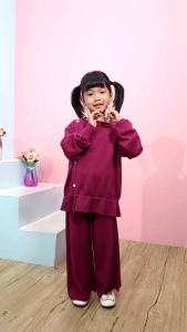 ONE SET KULOT JENI RAJUT ANAK