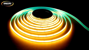 Led Strip Dc 12V COB 320 Led 60 Watt 5 Meter WhiteNatural White/4000KWarm White/3000K Kualitas Terbaik Cahaya Super Terang.( Ruangan InteriorKitchen SetNeon Box))