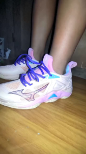 Sepatu voli murah mizuno momentum 3 low women Sepatu volley