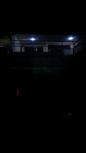 Lampu Tembak X-Case 2 Mata Hi Low Putih Kuning Plus Strobo Merah Biru Universal Motor Mobil