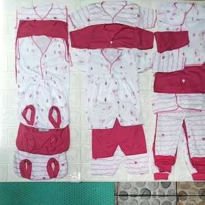 Pakaian Bayi New Born/ Paket Hemat Pakaian Bayi New Born Seri Pink/Paket Pakaian Bayi New Born Seri Pink18 Pcs