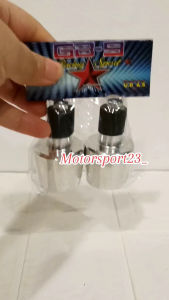 Jalu stang/ Bandul stang Aluminium model PCX Chrome jalu stang pcx chrome kecil sedang besar Universal/ bisa untuk semua motor Aerox Lexi Nmax Beat Vario Jupiter Supra Klx Ninja dll