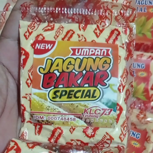 umpan ikan mas jagung bakar siap pakai
