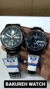 Jam Tangan Couple Pasangan 2025 Seiko XL 4234 Tanggal Hari Aktif Bisa COD Bisa Satuan Free Batre Bakureh Watch