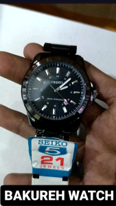 Jam Tangan Pria SEIKO 5 Anti Air Tanggal Aktif Rantai Stainless BAKUREH WATCH
