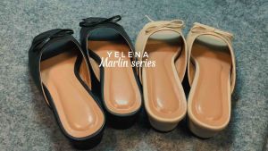 MARLIN heels wanita hak tahu3cm sandal slop wanita nyaman dipakai