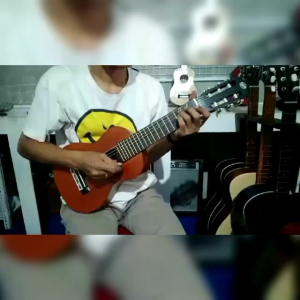 Gitarlele Gitarmini Original Senar 6 Nylon (Free Packing Kayu)