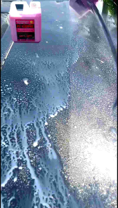 เคลือบเงาสีรถเคลือบสีฟิล์ม สูตรพรีเมี่ยมเงาใสลื่นกันน้ำกันแดด