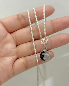 เงินแท้มีใบรับประกัน สร้อยคอเงินแท้พร้อมจี้เงินแท้ หลวงปู่ทวด”หัวนะโม“ (ผ่านพิธีปลุกเสกแล้ว) / สร้อยเงิน 2 มิล / จี้ 12 มิล |  NS120P15