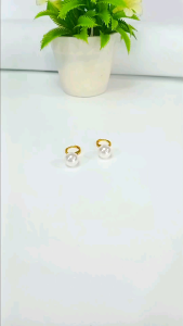 Anting Titanium Bola Anti Karat