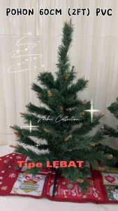 Pohon Natal PVC 60cm: Dekorasi yang Praktis & Tahan Air