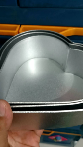 Loyang love loyang hati /cetakan kue satu set murah bahan tebal ukuran 18x18cm - 20x20cm - 22x22cm TINGGI 6cm BAHAN GALVALUM/GALVANIS TERMURAH TERLENGKAP DAN BERKUALITAS TINGGI