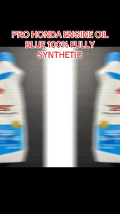 Pro Honda Engine Oil Blue 100% Fully Synthetic 4T SAE 10W-30 API Rating SL JASO MB Original