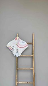 Voal Printing Instan Anak Motif Pelangi Aesthetic / Hijab Instan Anak Motif Lucu