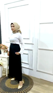 ROK KERJA LINE A MAXI SUPER JUMBO BIG SIZE MUAT BB 100KG+/ ROK KANTOR / ROK FORMAL / ROK SPAN GURU