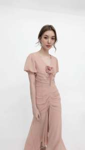 ชุดใส่เที่ยว ชุดออกงาน ชูดเพื่อนเจ้าสาว กระเป๋าเสื้อผ้าชุดใส่เที่ยว ชุดออกงาน ชูดเพื่อนเจ้าสาว Firrr-June