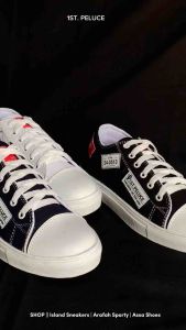 VIRAL SNEAKERS LOKAL TERMURAH Cowok Cewek - Sepatu Kasual / Santai / Holiday / Jalan Jalan / Olahraga READY SEMUA WARNA Kekinian Import Premium Bahan Empuk Nyaman Dipakai- 1St. Peluce