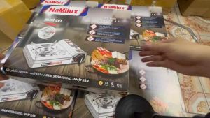 Bếp Ga Bếp Gas Mini Inox Cao Cấp Namilux 2111AS