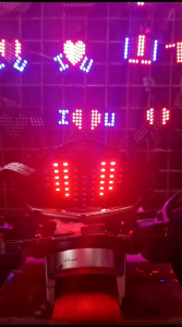 Stoplam Running Vixion & Motif Love 8 Mode