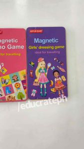 EducratePH Magnetic pocket games / Board game / Dressing up / memory game / checker / chess