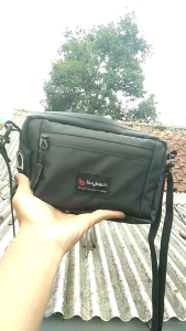 Sling bag handbag tas slempang pria keren style Korea waistbag woterfroop cowok kece