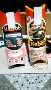 Bungkus Kebab Craft Warna Isi 100