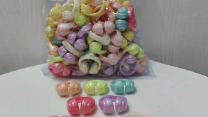 250grams (est.44pcs) Pastel Headphone Charms Beads 36mm Acrylic Pendant Headset Charm for Keychain Bracelet Necklace DIY Crafts Accessories