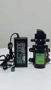 มอเตอร์ปั้ม 10.8 บาร์ พร้อมชุดเสียบไฟบ้าน ปั้มพ่นยา ปั้มพ่นหมอก อย่างดี แข็งแรง ทนทาน