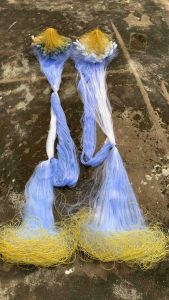 {Lưới cá đối } Lưới 3 màng cao 2m đánh cá đối chiều dài 80m.! Lưới 35phân ( then 175cm ) 4phân ( then 2cm) .