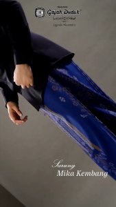 Sarung Gajah Duduk Mika Kembang Batik Premium Pria Dewasa Murah