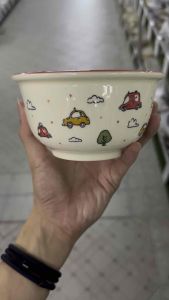 APPN (1ชุดได้2ใบ มีคลิปรีวิว) ถ้วย ถ้วยเซรามิก ถ้วยใส่ข้าว ถ้วยใส่กับข้าว ถ้วยซุป ถ้วยขนม ถ้วยใส่เค้ก ถ้วยสปาเก็ตตี้ ถ้วยใส่ของหวาน ลายการ์ตูน เบอร์5“ ตกแต่งบ้าน ร้านอาหาร คาเฟ่ ภัตตาคาร บาร์ โรงแรม สินค้าพร้อมจัดส่ง (1206181215)