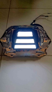 Lampu STOP LAZY 2 Mio SMILE/SPORTY warna senja putih - warna lampu rem merah