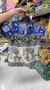 ชุดช้างเด็ก ชุดเด็กลายช้าง เกรดพรีเมี่ยม ผ้านิ่มใส่สบาย