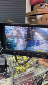 กล้องติดรถบรรทุก 24v 12v กล้องบันทึกหน้ารถ4กล้อง 2กล้อง กล้องติดรถบัส กล้องติดรถพ่วง รถทัวร์ อุปกรณ์เสริมความปลอดภัยยานยนต์ สายกล้องหลังยาว 15เมตร