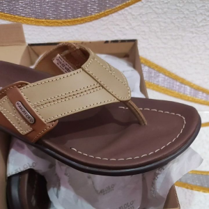 Pakalolo Piramid 01 Cream Original Sandal Jepit - Sendal Pria Berkualitas Tinggi