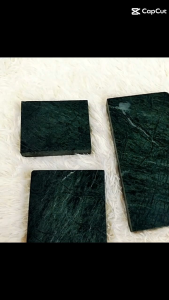 หินอ่อนสีเขียว สำหรับงานตกแต่งและงานประดับ เป็นเฟอร์นิเจอร์ที่สามารถเข้ากับบ้านยุคใหม่ได้อย่างลงตัว