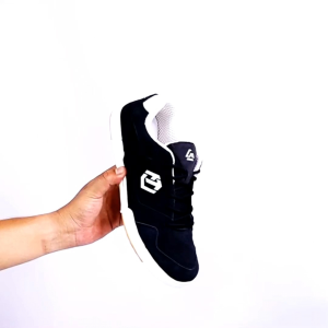 JIOTARO|Performance Puff|Sepatu Pria Wanita Kekinian|Sepatu Skate|Sepatu Gemuk|Black White Low