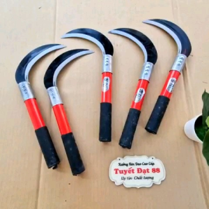 Liềm ngoặc cỏ phát cành dọn vườn nương rẫy thép nhập khẩu sắc bén