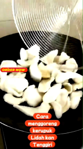 TERMURAH 5KG Kerupuk Lidah dan Bulat Ikan Tenggiri Krupuk Putih Mentah Enak Wangi Gurih Nagih