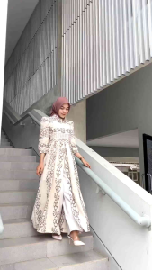 VALINA DRESS - BAJU TENUN MUSLIM - KEMEJA TENUN