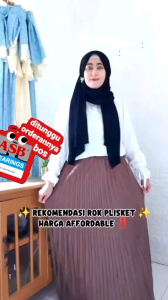 PROMO!! ROK PLISKET WANITA Dewasa PREMIUM/ROK PLISKET PREMIUM KLOK/ROK PLISKET PREMIUM JERSEY HEYGET TEBAL Melar Nyaman Panjang Bawahan